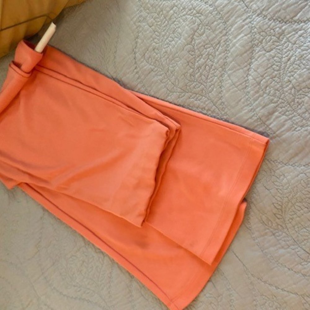 VS-Moda International cocktail pant suits, black & apricot, size small - Picture 6 of 15